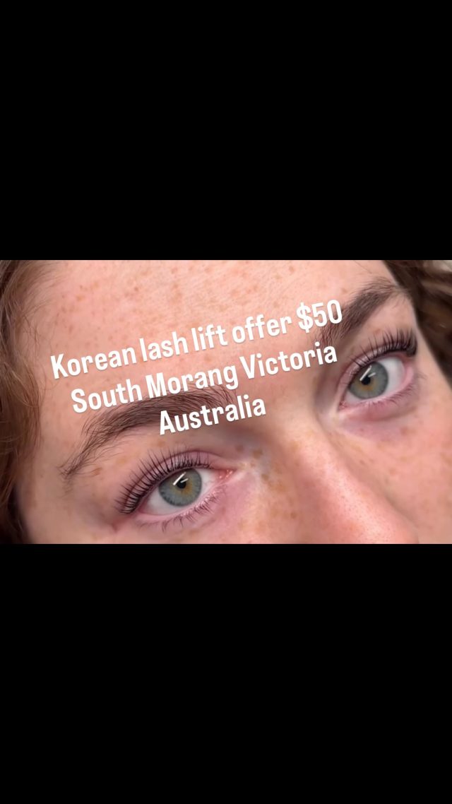 Just for limited time .
Dm to book #southmorang #southmoranglashes #southmoranglashlifts #melbournelashes #melbournekoreanlashlift